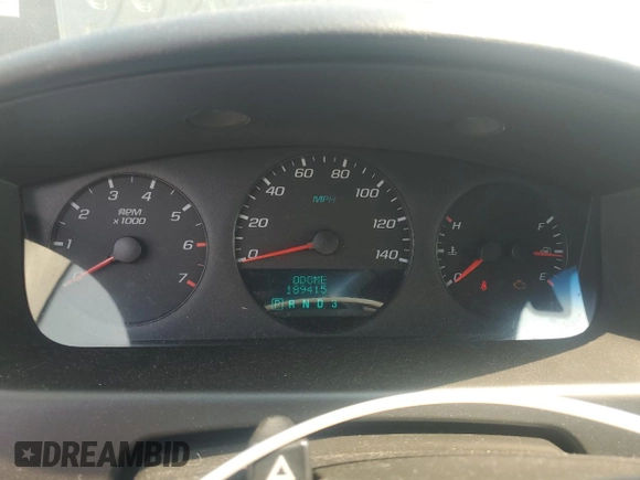 2008 Chevrolet Impala LS with VIN 2G1WB58KX89206766, listed as a Copart auction lot 60416895 with 189,415 mi miles and Salvage title. Bid and sale history available at DreamBid. Image 9.