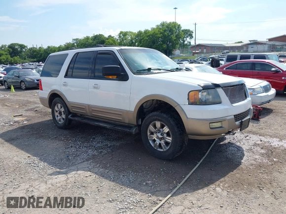 2004 Ford Expedition Eddie Bauer z VIN 1FMFU18L04LB38933, wystawiony jako IAAI lot #42707140 z przebiegiem 270 503 mil mil oraz . Historia ofert i sprzedaży dostępna na DreamBid. Obrazek 1.