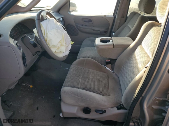 2001 Ford F-150 SuperCrew XLT with VIN 1FTRW07W31KA86300, listed as a Copart auction lot 57283434 with 129,416 mi miles and Salvage Title. Bid and sale history available at carsss.com. Image 7.
