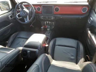 2018 Jeep Wrangler Unlimited Rubicon with VIN 1C4HJXFGXJW255881, listed as a Copart auction lot 62958975 with 39,439 mi miles and Salvage title. Bid and sale history available at DreamBid. Image 8.