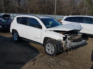 2013 Jeep Compass Sport with VIN 1C4NJCBA6DD102332, listed as a IAAI auction lot 41495235 with 213,018 mi miles. Bid and sale history available at carsss.com. Image 1.