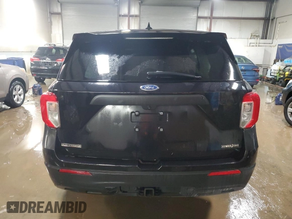 2022 Ford Police Interceptor Utility z VIN 1FM5K8AW1NNA01987, wystawiony jako Copart lot #45993075 z przebiegiem 58 342 mil mil oraz Szkody całkowita. Historia ofert i sprzedaży dostępna na DreamBid. Obrazek 6.