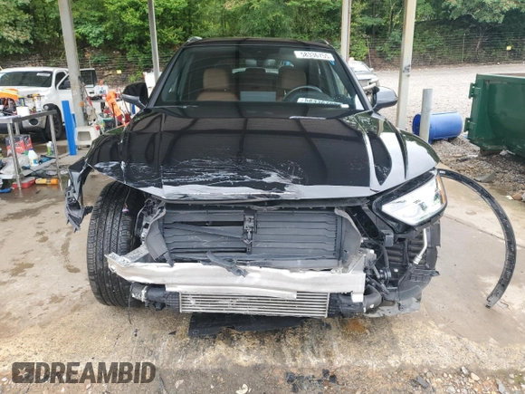 2022 Audi Q5 S line Premium z VIN WA1GAAFY1N2106221, wystawiony jako Copart lot #58336755 z przebiegiem 26 008 mil mil oraz Szkoda całkowita • Salvage title. Historia ofert i sprzedaży dostępna na DreamBid. Obrazek 5.