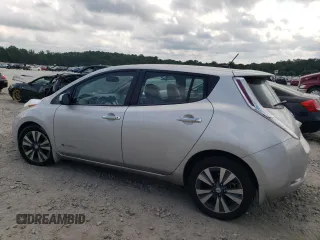 2015 Nissan LEAF SV with VIN 1N4AZ0CP3FC320333, listed as a Copart auction lot 62430113 with 54,127 mi miles. Bid and sale history available at carsss.com. Image 2.