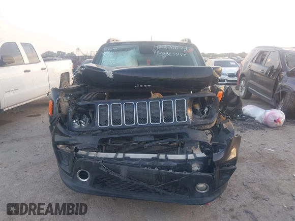 2019 Jeep Renegade Latitude with VIN ZACNJABB0KPJ75446, listed as a IAAI auction lot 42270073 with 156,849 mi miles and . Bid and sale history available at DreamBid. Image 12.