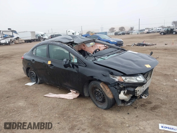 2014 Honda Civic LX z VIN 19XFB2F55EE228884, wystawiony jako IAAI lot #41411520 z przebiegiem Nie podano mil oraz . Historia ofert i sprzedaży dostępna na DreamBid. Obrazek 13.