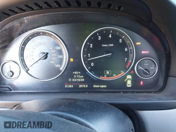 2013 BMW 5 Series 535i with VIN WBAFR7C58DC828041, listed as a IAAI auction lot 41825355 with 81,284 mi miles and . Bid and sale history available at DreamBid. Image 7.