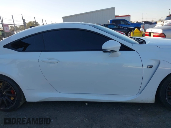 2016 Lexus RC F with VIN JTHHP5BC8G5005607, listed as a IAAI auction lot 41361242 with 99,817 mi miles. Bid and sale history available at carsss.com. Image 13.