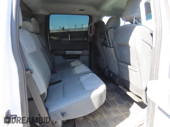 2024 Ford F-350 XL with VIN 1FT8W3DT5REC30446, listed as a Copart auction lot 47858355 with 23,261 mi miles and Salvage Title. Bid and sale history available at DreamBid. Image 6.