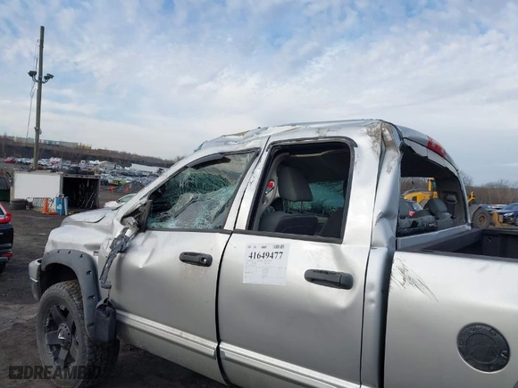 2007 Dodge Ram 1500 Laramie with VIN 1D7HU18207S116967, listed as a IAAI auction lot 41649477 with 135,672 mi miles. Bid and sale history available at carsss.com. Image 6.