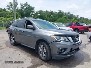 2018 Nissan Pathfinder SL with VIN 5N1DR2MN9JC620723, listed as a IAAI auction lot 42482213 with Not provided miles and . Bid and sale history available at DreamBid. Image 1.