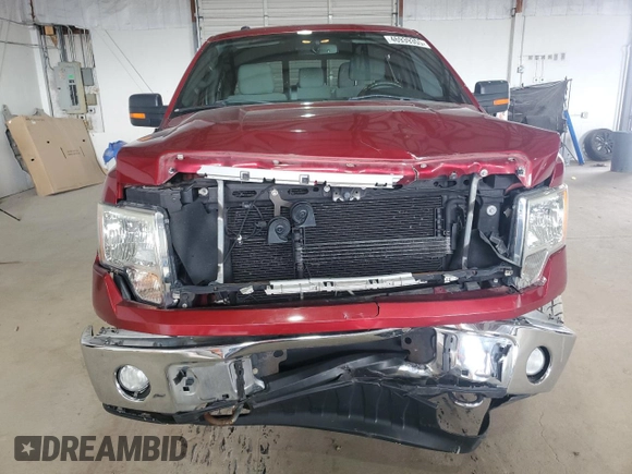2013 Ford F-150 XL with VIN 1FTFW1EF5DFC48453, listed as a Copart auction lot 46939355 with 242,298 mi miles and Salvage Title. Bid and sale history available at carsss.com. Image 5.
