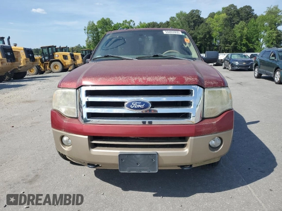 2014 Ford Expedition Max XLT with VIN 1FMJK1J59EEF47949, listed as a Copart auction lot 55093955 with 109,322 mi miles and Salvage Title. Bid and sale history available at DreamBid. Image 5.