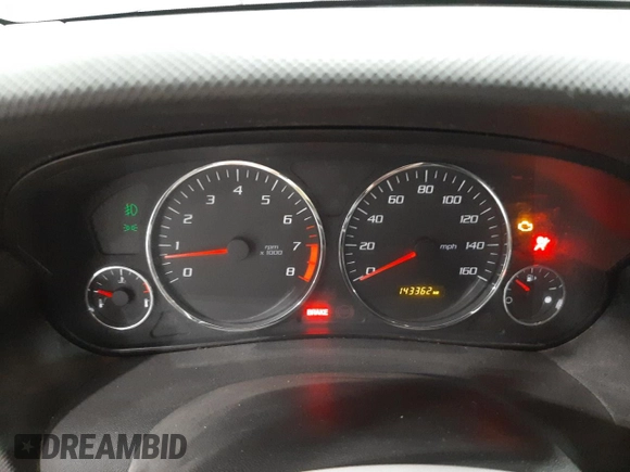 2007 Cadillac CTS with VIN 1G6DP577570161597, listed as a Copart auction lot 73445572 with 143,362 mi miles and Salvage Title. Bid and sale history available at carsss.com. Image 9.