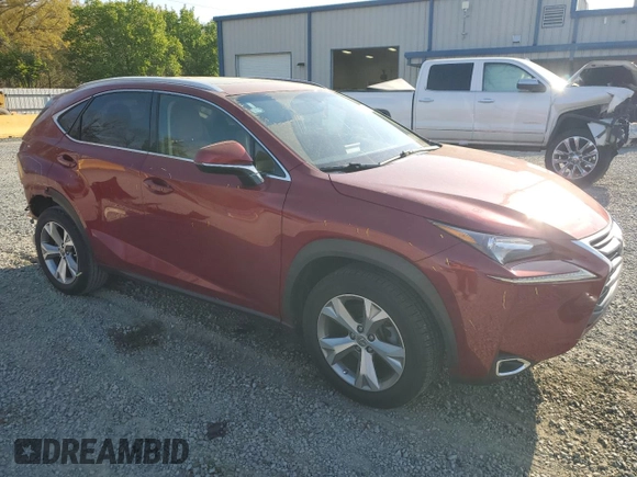 2017 Lexus NX with VIN JTJYARBZ7H2057700, listed as a Copart auction lot 50995685 with 97,895 mi miles and Salvage Title. Bid and sale history available at carsss.com. Image 4.