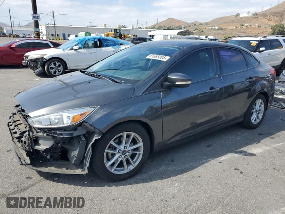 2017 Ford Focus SE with VIN 1FADP3F25HL300155, listed as a Copart auction lot 61685025 with 93,317 mi miles and Salvage title. Bid and sale history available at DreamBid. Image 1.