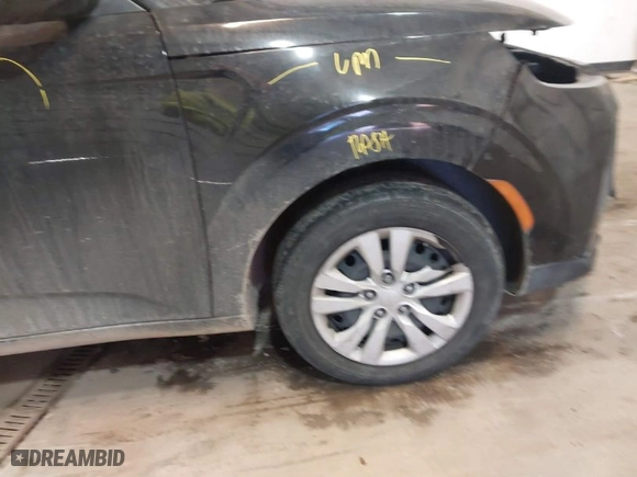 2022 Kia Soul LX with VIN KNDJ23AU5N7804505, listed as a IAAI auction lot 41354390 with 44,001 mi miles. Bid and sale history available at carsss.com. Image 21.