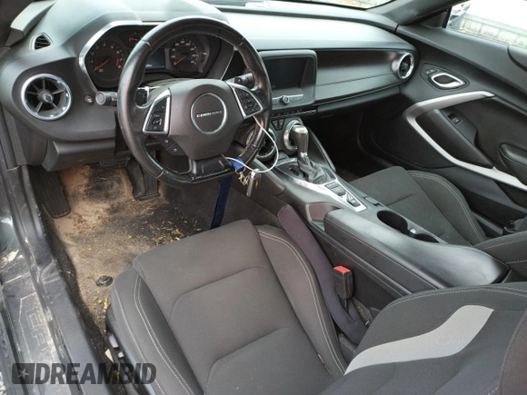 2018 Chevrolet Camaro 1LT with VIN 1G1FB1RS7J0114828, listed as a Copart auction lot 54093973 with 56,246 mi miles. Bid and sale history available at carsss.com. Image 8.