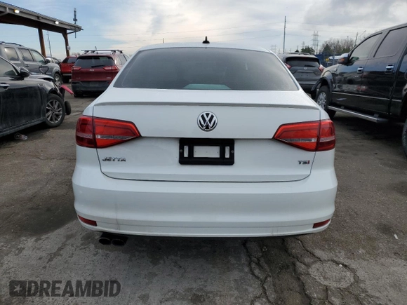 2015 Volkswagen Jetta Sport with VIN 3VWD17AJ0FM417412, listed as a Copart auction lot 48151525 with 110,600 mi miles and Salvage title. Bid and sale history available at DreamBid. Image 6.