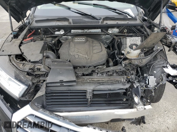 2018 Audi Q5 Premium Plus with VIN WA1BNAFY4J2151517, listed as a Copart auction lot 55902895 with 80,026 mi miles and Salvage title. Bid and sale history available at DreamBid. Image 12.