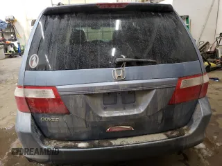 2006 Honda Odyssey EX-L with VIN 5FNRL38686B110104, listed as a Copart auction lot 44711765 with 231,197 mi miles and Salvage Title. Bid and sale history available at carsss.com. Image 6.