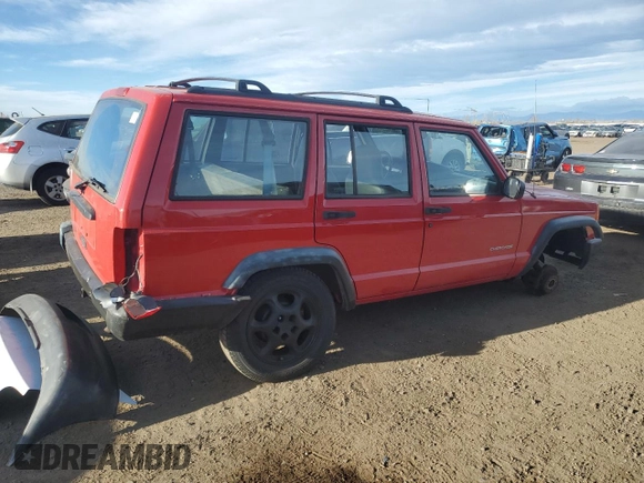 2000 Jeep Cherokee SE with VIN 1J4FF28S1YL120341, listed as a Copart auction lot 50367485 with 201,282 mi miles and Clean Title. Bid and sale history available at carsss.com. Image 3.