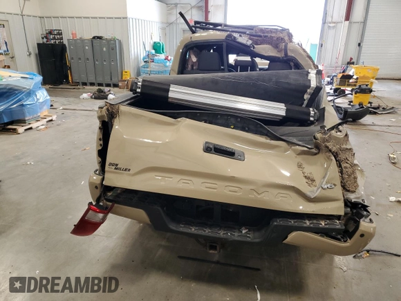 2016 Toyota Tacoma SR with VIN 5TFCZ5ANXGX019358, listed as a Copart auction lot 52453065 with Not Provided miles and Non Repairable. Bid and sale history available at carsss.com. Image 6.