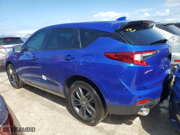 2024 Acura RDX w/A-Spec Package with VIN 5J8TC2H6XRL030354, listed as a Copart auction lot 76481664 with 0 mi miles and Non Repairable. Bid and sale history available at carsss.com. Image 2.