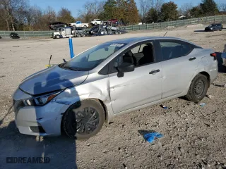 2021 Nissan Versa S with VIN 3N1CN8DV5ML810738, listed as a Copart auction lot 45413295 with 79,498 mi miles and Salvage Title. Bid and sale history available at carsss.com. Image 1.