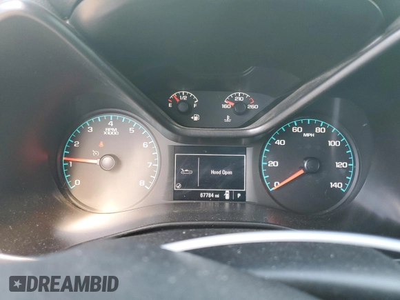 2021 Chevrolet Colorado 2WD Work Truck with VIN 1GCGSBEA9M1287604, listed as a Copart auction lot 43745825 with 67,784 mi miles and Salvage title. Bid and sale history available at DreamBid. Image 9.