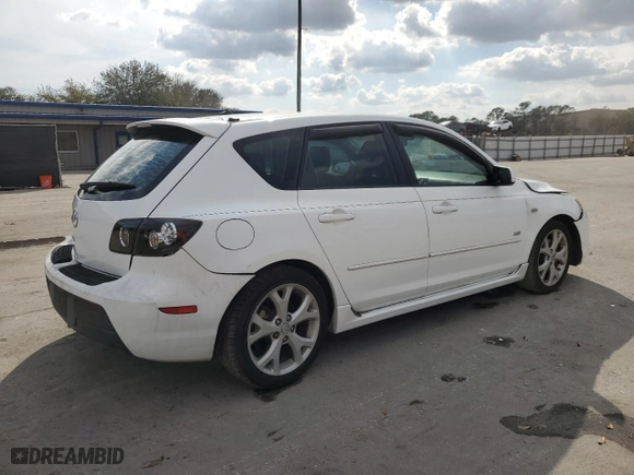 2009 Mazda Mazda3 s Touring with VIN JM1BK343X91193015, listed as a Copart auction lot 44019315 with 139,206 mi miles and Salvage Title. Bid and sale history available at carsss.com. Image 3.