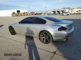 2004 BMW 6 Series 645Ci with VIN WBAEH73454B189659, listed as a Copart auction lot 87138464 with 207,711 mi miles and Clean Title. Bid and sale history available at carsss.com. Image 2.
