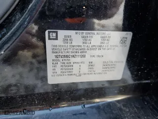 2017 GMC Sierra 1500 SLE with VIN 1GTV2MEC1HZ111268, listed as a Copart auction lot 89114505 with 152,197 mi miles and Clean Title. Bid and sale history available at carsss.com. Image 12.