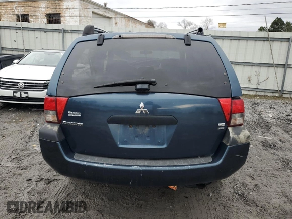 2005 Mitsubishi Endeavor LS with VIN 4A4MN21S15E062797, listed as a Copart auction lot 85848124 with 0 mi miles and Salvage Title. Bid and sale history available at carsss.com. Image 6.