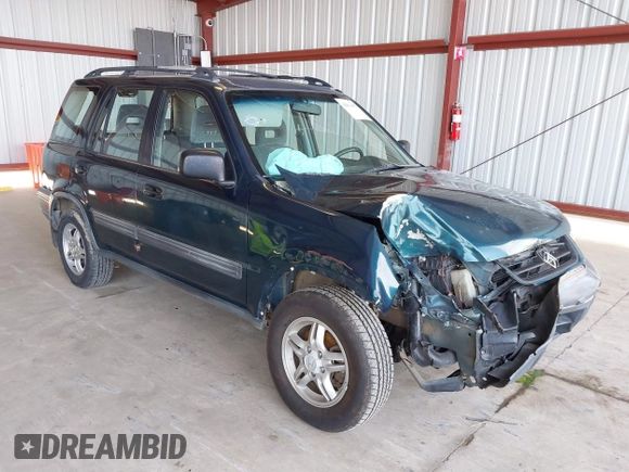 1997 Honda CR-V with VIN JHLRD1857VC046080, listed as a IAAI auction lot 41616075 with 212,707 mi miles. Bid and sale history available at carsss.com. Image 1.