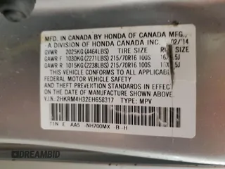 2014 Honda CR-V LX with VIN 2HKRM4H32EH658317, listed as a Copart auction lot 54350025 with 0 mi miles and Salvage Title. Bid and sale history available at carsss.com. Image 14.