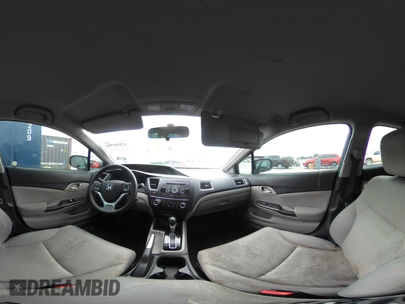 2015 Honda Civic LX with VIN 19XFB2F55FE038021, listed as a IAAI auction lot 42046984 with 109,155 mi miles. Bid and sale history available at carsss.com. Image 21.