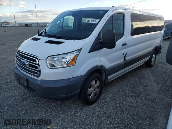 2017 Ford Transit XL with VIN 1FBZX2YM2HKA52823, listed as a Copart auction lot 48220925 with 115,175 mi miles and Salvage Title. Bid and sale history available at DreamBid. Image 1.