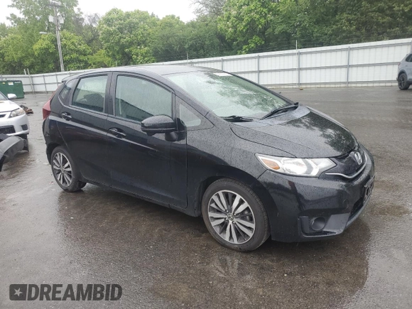 2017 Honda Fit EX with VIN JHMGK5H76HS019108, listed as a Copart auction lot 58537995 with 110,095 mi miles and Salvage title. Bid and sale history available at DreamBid. Image 4.