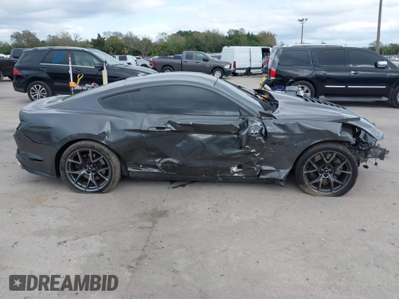 2018 Ford Mustang GT with VIN 1FA6P8CF7J5183136, listed as a IAAI auction lot 41606192 with 69,236 mi miles. Bid and sale history available at carsss.com. Image 14.