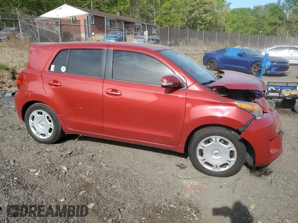 2012 Scion xD with VIN JTKKU4B41C1023489, listed as a Copart auction lot 53554245 with 155,607 mi miles and Salvage title. Bid and sale history available at DreamBid. Image 4.