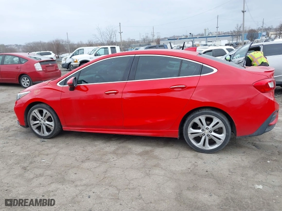 2016 Chevrolet Cruze Premier with VIN 1G1BG5SMXG7307851, listed as a IAAI auction lot 41726921 with 156,693 mi miles. Bid and sale history available at carsss.com. Image 13.