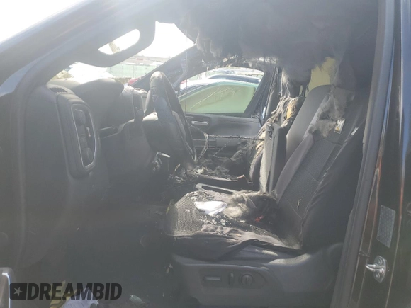 2019 Chevrolet Silverado 1500 LT with VIN 1GCRWCEK2KZ303653, listed as a Copart auction lot 81674324 with Not Provided miles and Non Repairable. Bid and sale history available at DreamBid. Image 7.