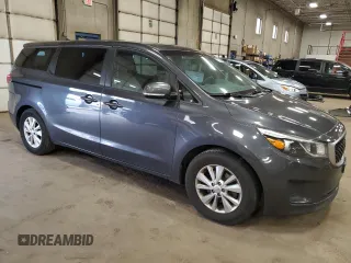 2017 Kia Sedona LX with VIN KNDMB5C14H6218920, listed as a Copart auction lot 51538425 with 178,862 mi miles and Clean Title. Bid and sale history available at DreamBid. Image 4.