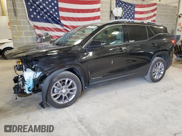 2023 GMC Terrain SLT with VIN 3GKALPEG6PL153896, listed as a Copart auction lot 50389425 with 29,006 mi miles and Salvage title. Bid and sale history available at DreamBid. Image 1.