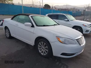 2012 Chrysler 200 Touring with VIN 1C3BCBEB1CN218420, listed as a IAAI auction lot 41796145 with 129,105 mi miles and . Bid and sale history available at carsss.com. Image 1.