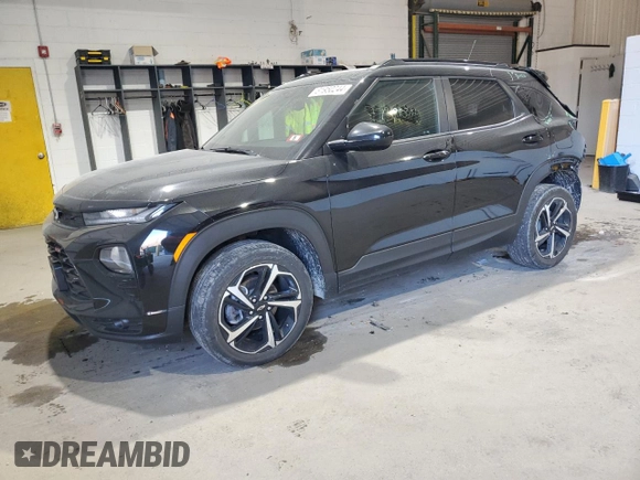 2022 Chevrolet TrailBlazer RS with VIN KL79MUSL3NB057053, listed as a Copart auction lot 81950244 with 49,601 mi miles and Clean Title. Bid and sale history available at DreamBid. Image 1.