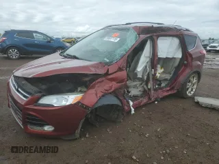 2014 Ford Escape Titanium с VIN 1FMCU0J93EUB60268, выставлен на аукционе Copart как лот 58667115 с пробегом Не указан миль и Списание • Salvage title. История ставок и продаж доступна на DreamBid. Изображение 1.