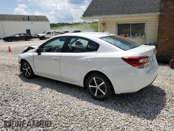 2022 Subaru Impreza Premium with VIN 4S3GKAD61N3602876, listed as a Copart auction lot 64166075 with 26,511 mi miles and Salvage title. Bid and sale history available at DreamBid. Image 2.