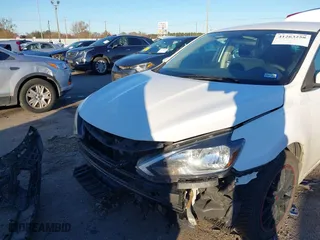 2019 Nissan Sentra SR with VIN 3N1AB7AP0KY312415, listed as a IAAI auction lot 41263258 with 99,903 mi miles. Bid and sale history available at carsss.com. Image 6.